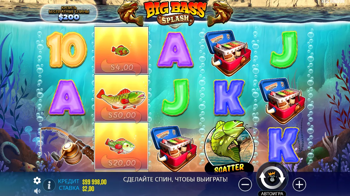 big bass splash slot
